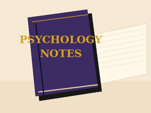 Psychology Notes