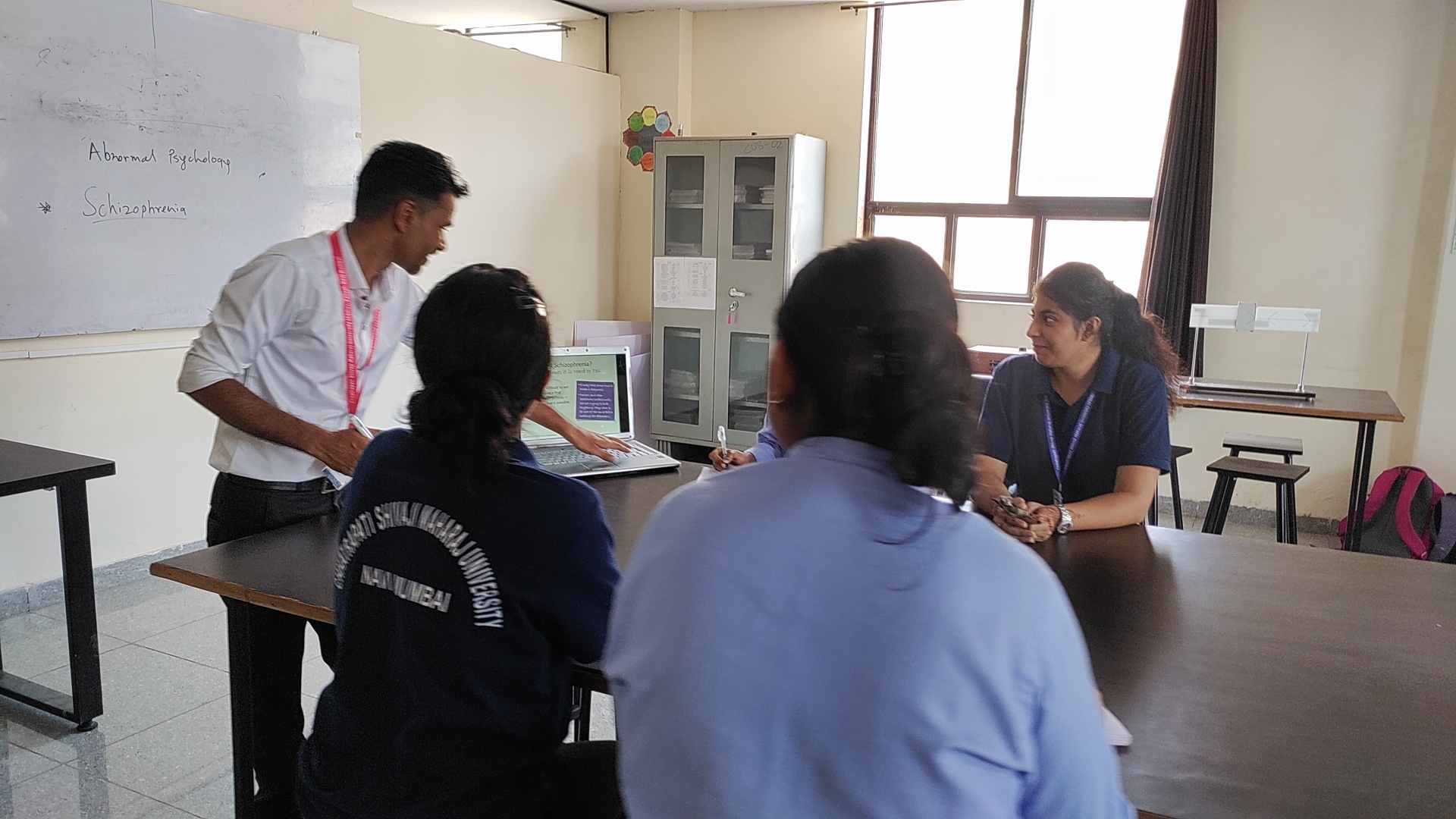 Guidance session for UG and PG students at Chhatrapati Shivaji Maharaj University